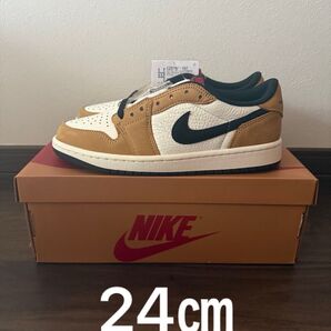 ナイキ Jordan 1 Low OG "Rookie of the Year/Sail and Golden Harvest"