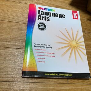 Spectrum Language Arts Grade 6 ワークブック