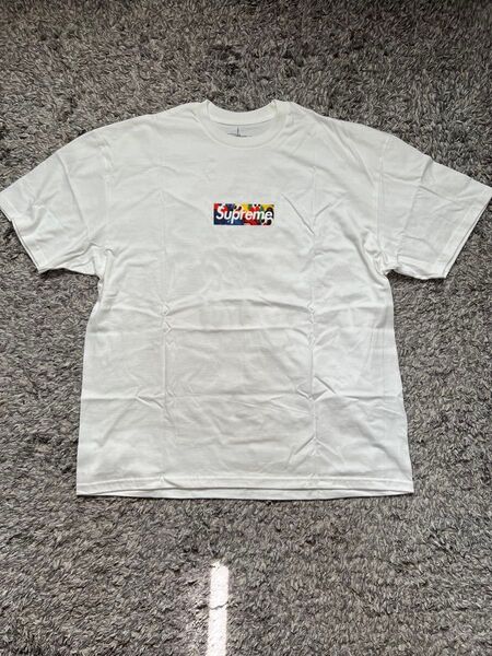 Olaolu Slawn Supreme Box Logo Tee WHITE XXL