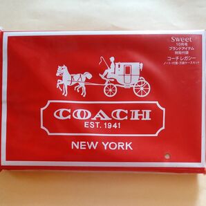 未開封★COACH(コーチ)sweet (スウィート) 2012年 10月号 付録 コーチレガシー ノート!付箋!万能ケース