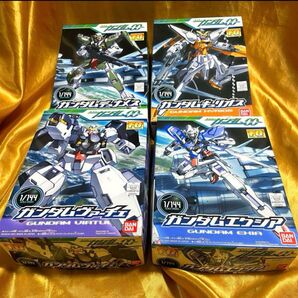機動戦士ガンダム 00 FG キュリオス デュナメス エクシア ヴァーチェ バンダイ 新品4個セット ガンプラ