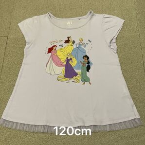 UNIQLO UT ディズニープリンセス 半袖Tシャツ 120cm 女の子