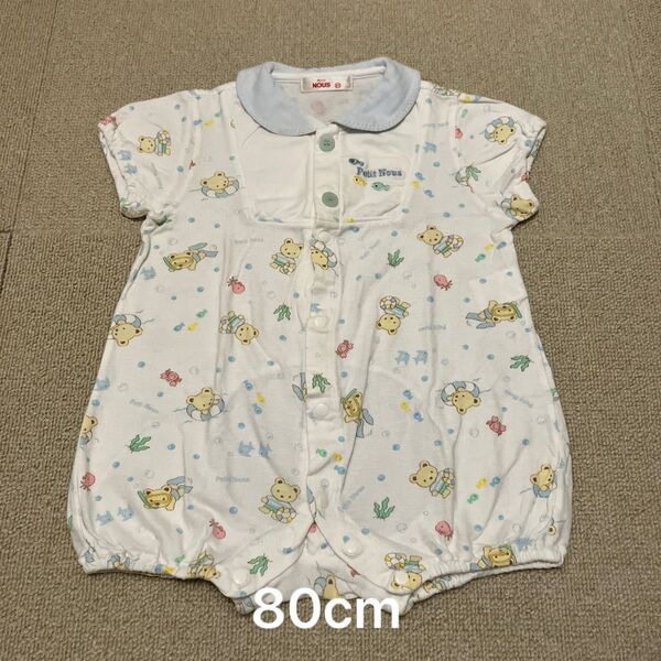 ベビー 半袖 ロンパース 80cm 女の子