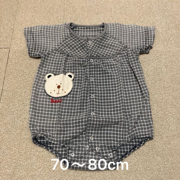 ベビー 半袖ロンパース 70〜80cm 女の子