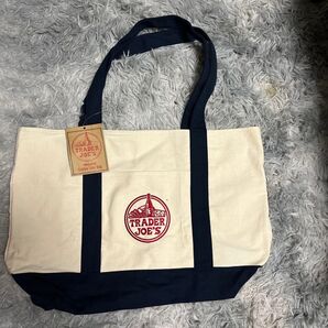Trader Joe's キャンバストートバッグ 新品未使用