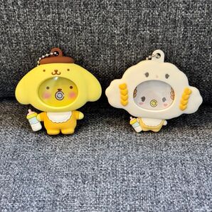 サンリオ シークレットフォトバッジ付きマスコット こぎみゅん ポムポムプリン セット