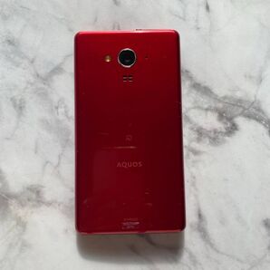 AQUOS SH-M02 SIMフリーレッド