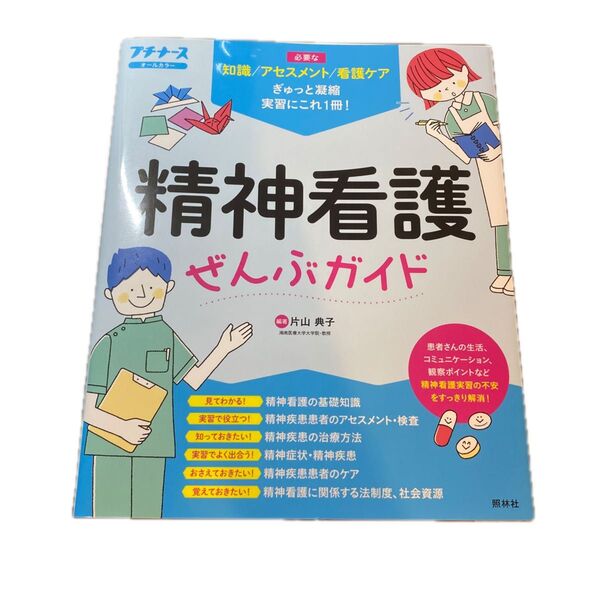 精神看護ぜんぶガイド 知識 アセスメント 看護ケア (プチナース) 片山典子/編著