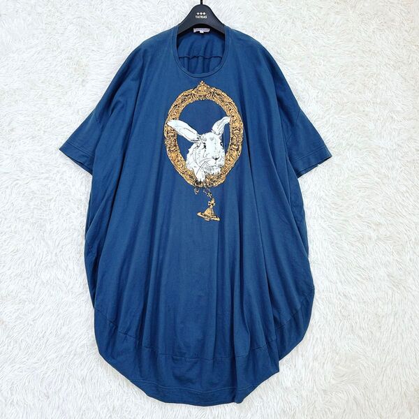 Vivienne Westwood RED LABELヴィヴィアンウエストウッドレッドレーベルワンピース バニーインフレームオーブ