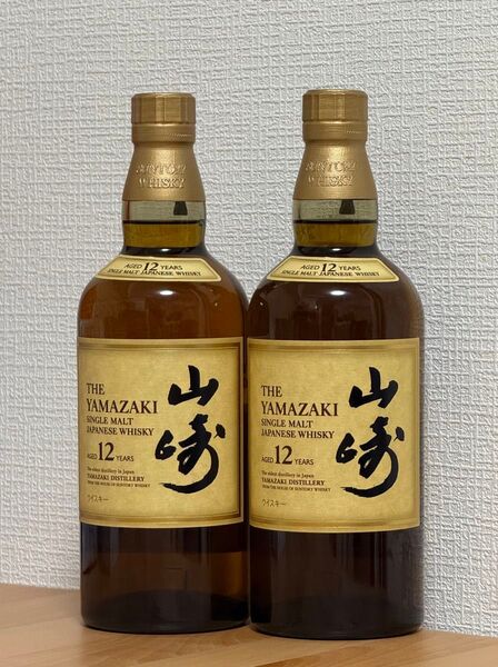 山崎 12年 サントリー シングルモルト ウイスキー 山崎 12年 2本セット