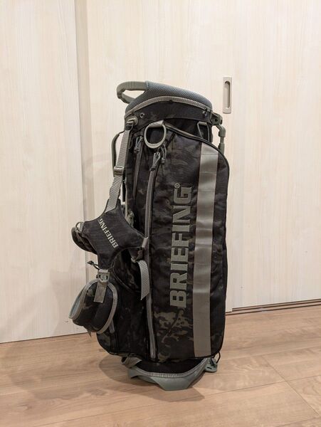 BRIEFING スタンドキャディバッグ CR-4 WOLF GRAY MULTICAM BLACK