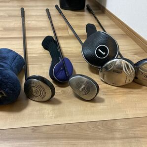 初心者ゴルフバッグフルセット バック・ヘッドカバー付き