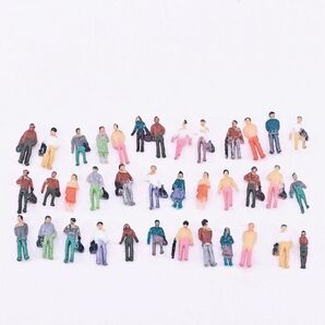 Nゲージ 模型人形 フィギィア 人形 ジオラマ 鉄道