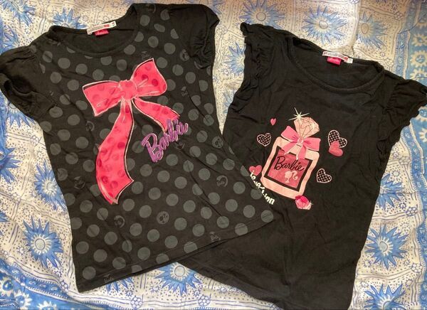 UNIQLO Barbie Tシャツ 2枚セット 150cm