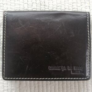 COMME CA DU MODE MEN コムサデモード メン コインケース 小銭入れ 黒 ブラック 無地