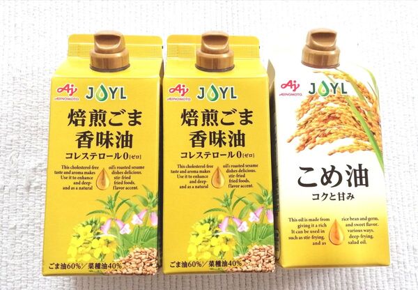 【 未使用 未開封】AJINOMOTO 味の素 焙煎ごま香味油 300g こめ油 350g