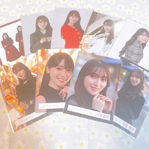 守屋麗奈 生写真 ヨリチュウ まとめ 櫻坂46 iwtc カラーニットコーデ 自業自得udagawa generation 封入