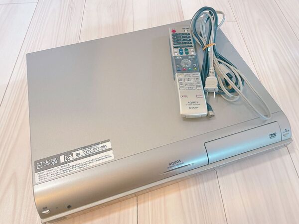 SHARP AQUOS DVDレコーダー ハイビジョンレコーダー DV-AC72 中古 ジャンク リモコン コード