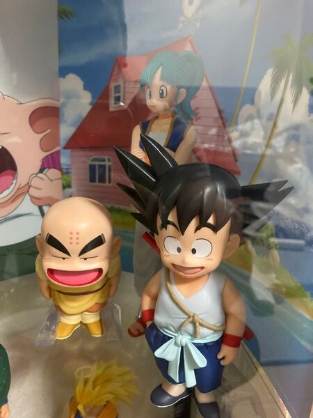 ドラゴンボール 孫悟空 クリリン ブルマ フィギュア