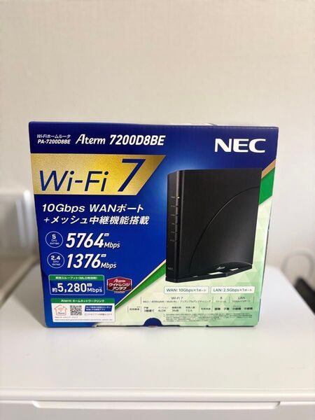 無線LANルーター Aterm PA-7200D8BE/NEC