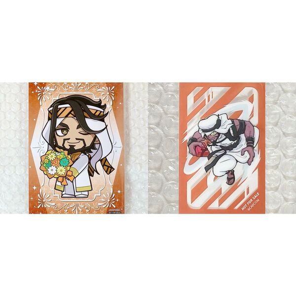 ストリートファイター6 スト6 ラシード プリンセスカフェ 2周年 POP UP SHOP 購入特典 ポストカード クリアカード