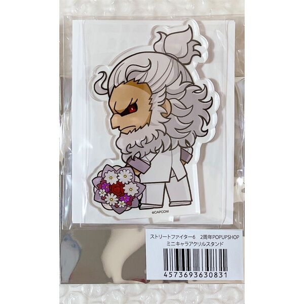 ストリートファイター6 スト6 豪鬼 プリンセスカフェ ミニキャラアクリルスタンド アクスタ 2周年 POP UP SHOP