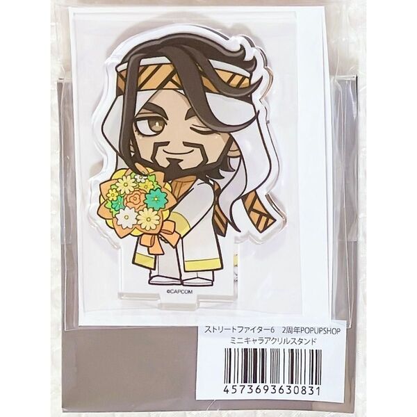 ストリートファイター6 スト6 ラシード プリンセスカフェ ミニキャラアクリルスタンド アクスタ 2周年 POP UP SHOP