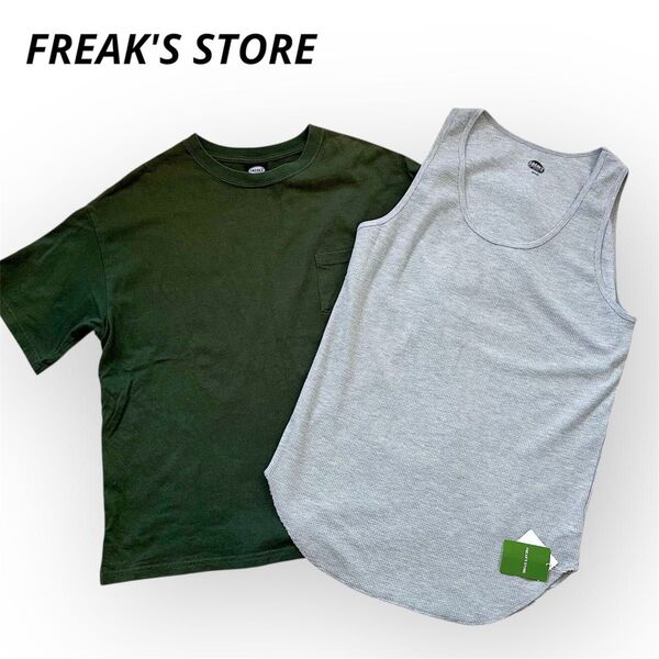 フリークスストア サーマルレイヤードTEE Tシャツ タンクトップ セット S