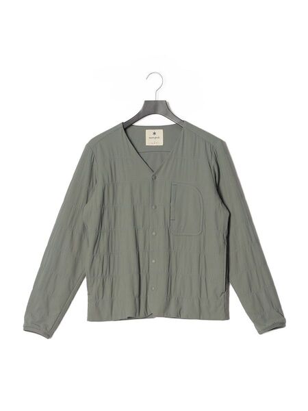 新品!snow peak中綿入 長袖カーディガン Flexible Insulated Cardigan S Beige