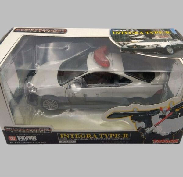トランスフォーマー バイナルテック プロール faet.Honda インテグラ タイプ-R パトロールタイプ