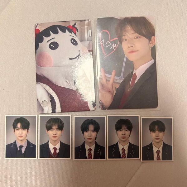 TXT fc特典 プルバス 証明写真 ヨンジュン トレカセット