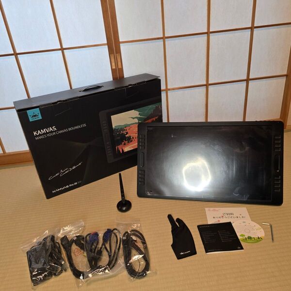 (値下げ中)HUION 液晶ペンタブレットKAMVAS pro20【中古】