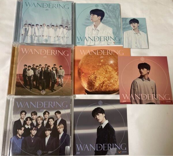 JO1 WANDERING ワンダリング 三形態木全翔也A.B.通常アザジャAトレカセット
