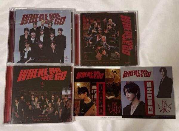 JO1 WHERE DO WE GO WDWG 未再生三形態大平祥生 ABステッカー
