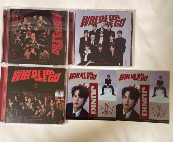 JO1 WHERE DO WE GO WDWG 未再生三形態河野純喜 Bステッカー2枚
