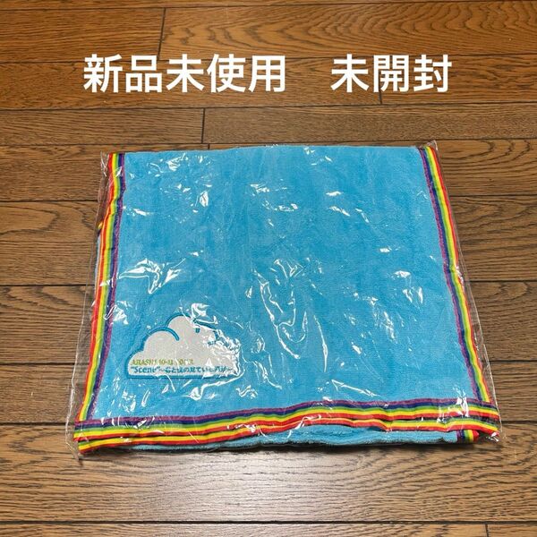 嵐 フード付きタオル 10-11TOUR“Scene"~君と僕の見ている風景~ 新品 相葉雅紀 松本潤 二宮和也 大野智 櫻井翔