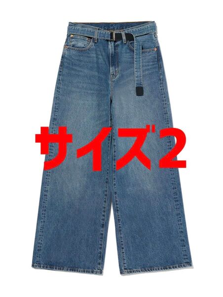 sacai x LEVI'S Denim Pants BLUE サイズ2