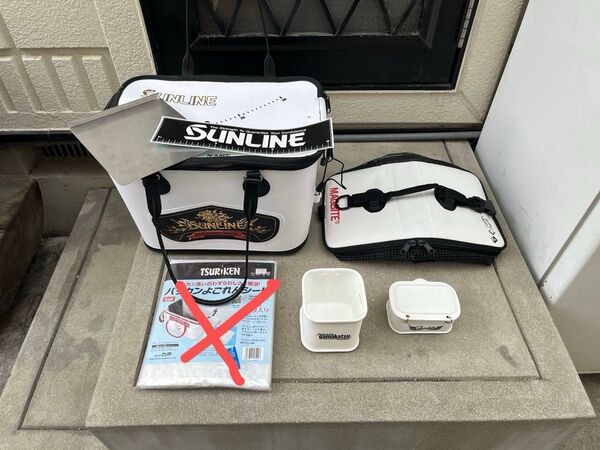 サンライン 40センチバッカン マキエプレス オマケ多数