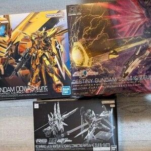 RG アカツキガンダム シラヌイパック HG デスティニーガンダム SpecII