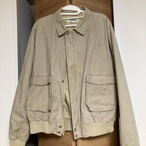 L.L.BEAN A-2ジャケット グレージュ XLサイズ