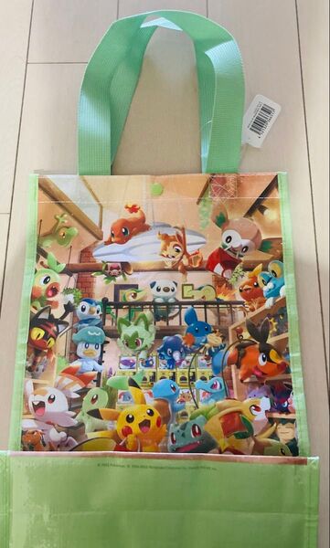 タグ付き ポケモンセンター限定 ショッピングバッグ トートバッグ