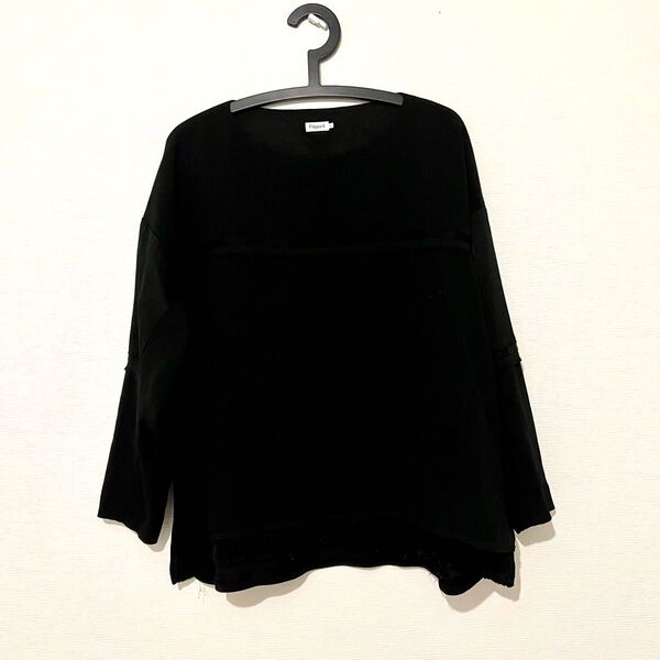 【Filippa K】カットソー フィリッパコー カットソー ブラック 黒 長袖 トップス 長袖Tシャツ