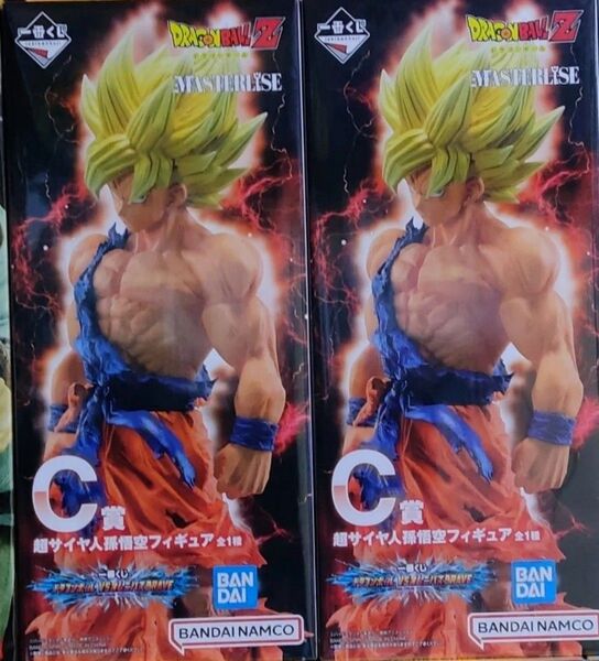 国内正規品 ドラゴンボール フィギュア一番くじ オムニバスBRAVE C賞 超サイヤ人孫悟空 2点セット