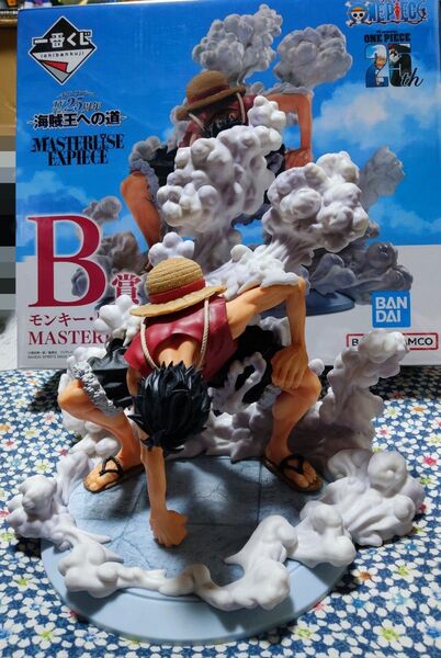 国内正規品 ワンピース フィギュア 一番くじ 海賊王への道 B賞 モンキーDルフィ ギア2 MASTERLISE EXPIECE