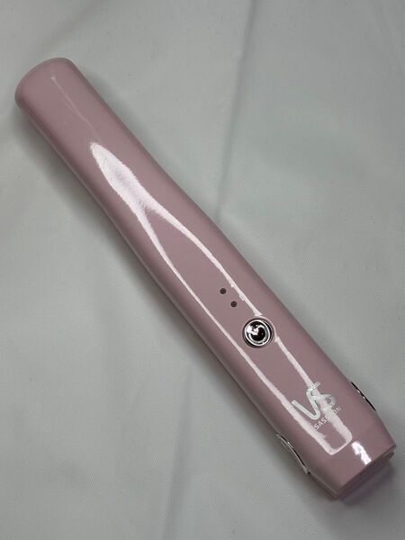 VIDAL SASSOON ヴィダルサスーン コードレス充電式ヘアアイロン ストレート・カール2way ピンク 本体のみ