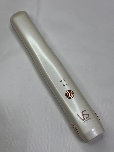 VIDAL SASSOON ヴィダルサスーン コードレス充電式ヘアアイロン ストレート・カール2way ホワイト 本体のみ