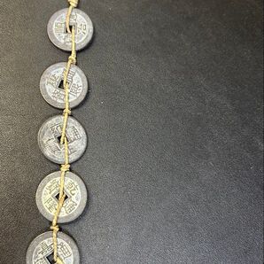 細工風水招財五帝銭 古美術 、置物 、縁起物、骨董品 、金属工芸 、旧家蔵出し