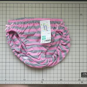 縞パン昭和のプリントスキャンティ パンティーショーツ