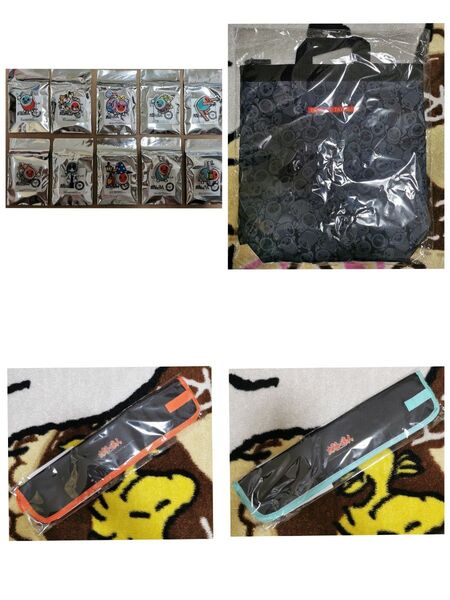 最短翌日着! バンダイ 太鼓の達人 グッズキャンペーン バックパック&マイバチケース2点&アクリルスタンド全10個 コンプセット
