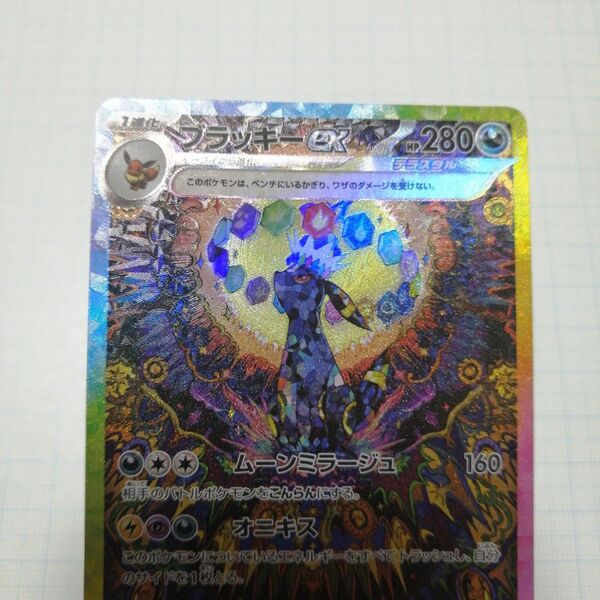 ポケモンカード ブラッキーex SAR テラスタルフェスex